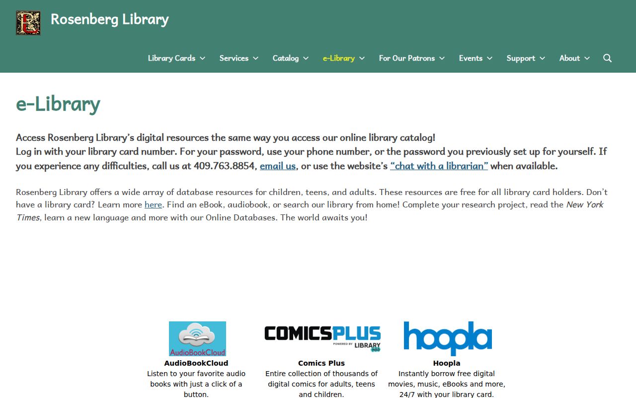Galveston city directory research through Rosenberg Library e-Library