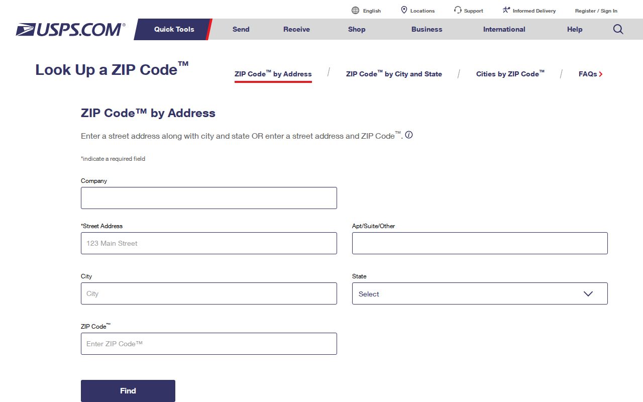 Galveston ZIP code directory USPS complete-address lookup